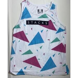 Bailey Apparel Hustle OG Stacks T-Shirt Men's Size L All Over Print AOP Summer